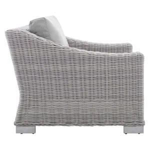 Conway Sunbrella Outdoor Patio Wicker Rattan Armchair