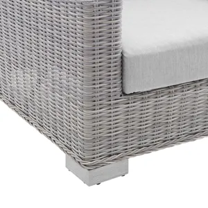 Conway Sunbrella Outdoor Patio Wicker Rattan Armchair