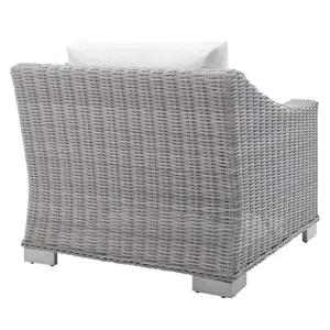 Conway Sunbrella Outdoor Patio Wicker Rattan Armchair