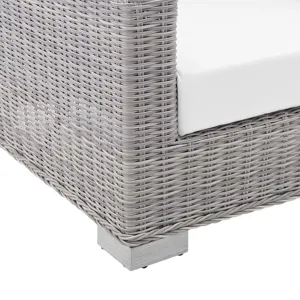 Conway Sunbrella Outdoor Patio Wicker Rattan Armchair