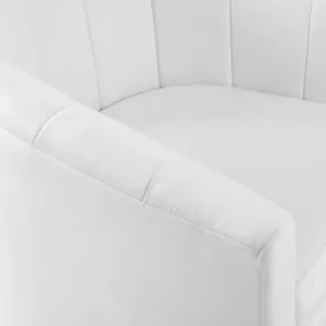 Prospect Performance Velvet Swivel Armchair