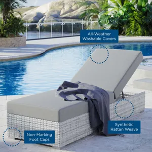 Convene Outdoor Patio Chaise
