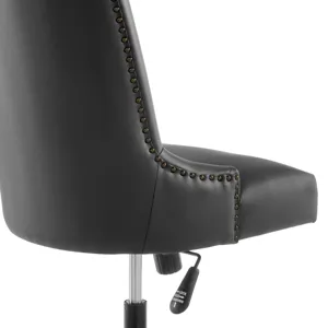 Empower Channel Tufted Vegan Leather Office Chair