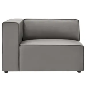 Mingle Vegan Leather 4-Piece Sectional Sofa