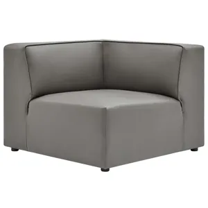 Mingle Vegan Leather 5-Piece Sectional Sofa
