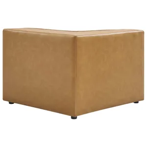 Mingle Vegan Leather 7-Piece Sectional Sofa