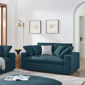 Commix Down Filled Overstuffed Loveseat