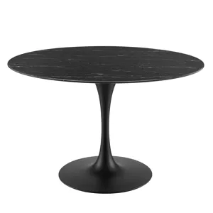 Lippa 47" Artificial Marble Dining Table