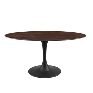 Lippa 60" Wood Oval Dining Table