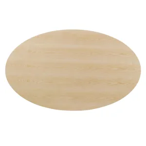 Lippa 78" Wood Oval Dining Table