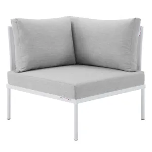 Harmony 6-Piece Sunbrella Outdoor Patio Aluminum Seating Set