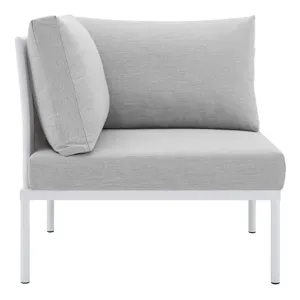 Harmony 8-Piece Sunbrella Outdoor Patio Aluminum Sectional Sofa Set