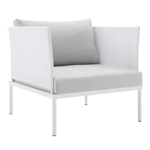 Harmony 8-Piece Sunbrella Outdoor Patio Aluminum Seating Set