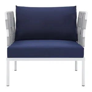 Harmony Sunbrella Outdoor Patio Aluminum Armchair