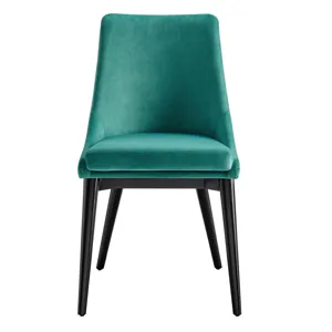 Viscount Performance Velvet Dining Chair