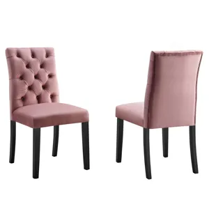 Duchess Performance Velvet Dining Chairs - Set of 2