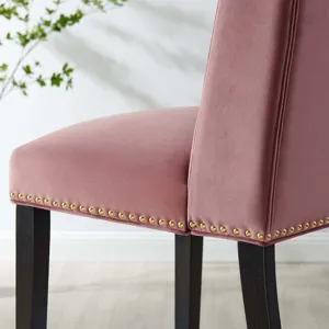 Baron Performance Velvet Dining Chairs - Set of 2