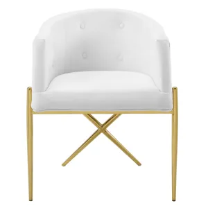 Savour Accent Dining Armchair Performance Velvet Set of 2