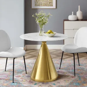 Tupelo 36" Artificial Marble Dining Table