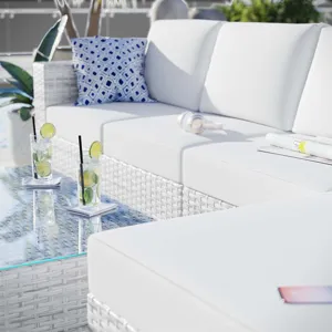 Convene 4-Piece Outdoor Patio Sectional Set