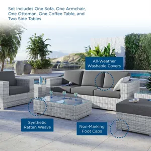 Convene 6-Piece Outdoor Patio Set