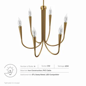 Penrose 6-Light Chandelier