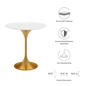 Lippa 20" Round Side Table