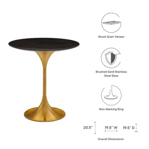 Lippa 20" Round Side Table