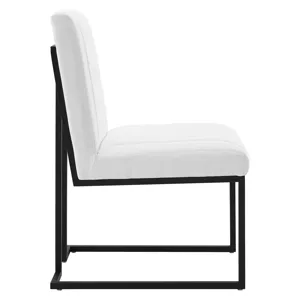 Indulge Channel Tufted Fabric Dining Chairs - Set of 2