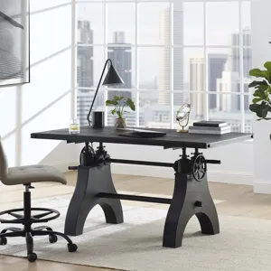 Genuine 60" Adjustable Height Dining Table and Computer Desk