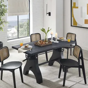 Genuine 60" Adjustable Height Dining Table and Computer Desk