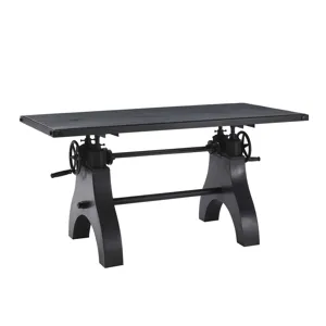 Genuine 60" Adjustable Height Dining Table and Computer Desk