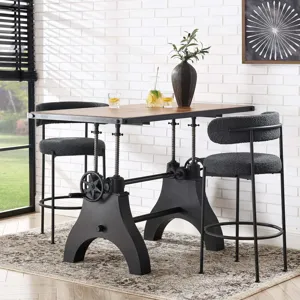 Genuine 60" Adjustable Height Dining Table and Computer Desk