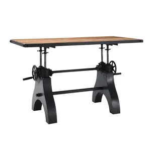 Genuine 60" Adjustable Height Dining Table and Computer Desk