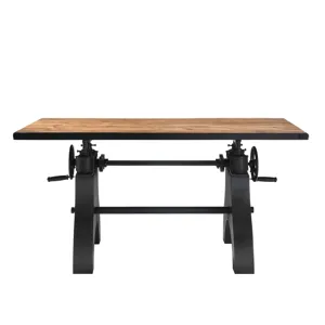 Genuine 60" Adjustable Height Dining Table and Computer Desk