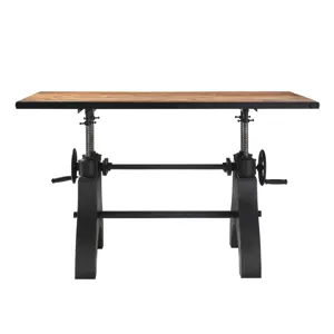 Genuine 60" Adjustable Height Dining Table and Computer Desk
