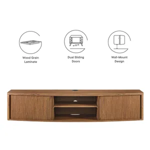 Resonance 60" Wall-Mount TV Stand