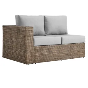 Convene Outdoor Patio Outdoor Patio L-Shaped Sectional Sofa