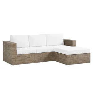 Convene Outdoor Patio Outdoor Patio L-Shaped Sectional Sofa