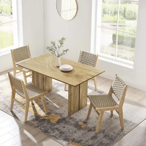 Amistad 60" Wood Dining Table