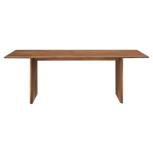Amistad 86" Wood Dining Table