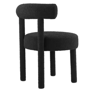 Toulouse Boucle Fabric Dining Chair