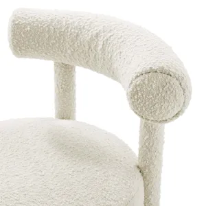 Toulouse Boucle Fabric Dining Chair