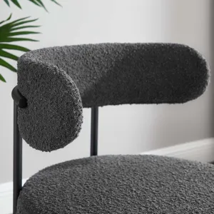 Albie Boucle Fabric Dining Chairs - Set of 2
