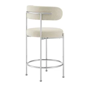 Albie Fabric Counter Stools - Set of 2