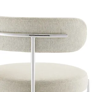 Albie Fabric Bar Stools - Set of 2