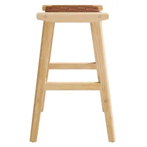 Saorise Wood Counter Stool - Set of 2