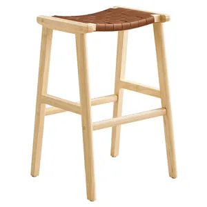 Saorise Wood Bar Stool - Set of 2