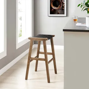 Saorise Wood Bar Stool - Set of 2