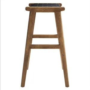 Saorise Wood Bar Stool - Set of 2